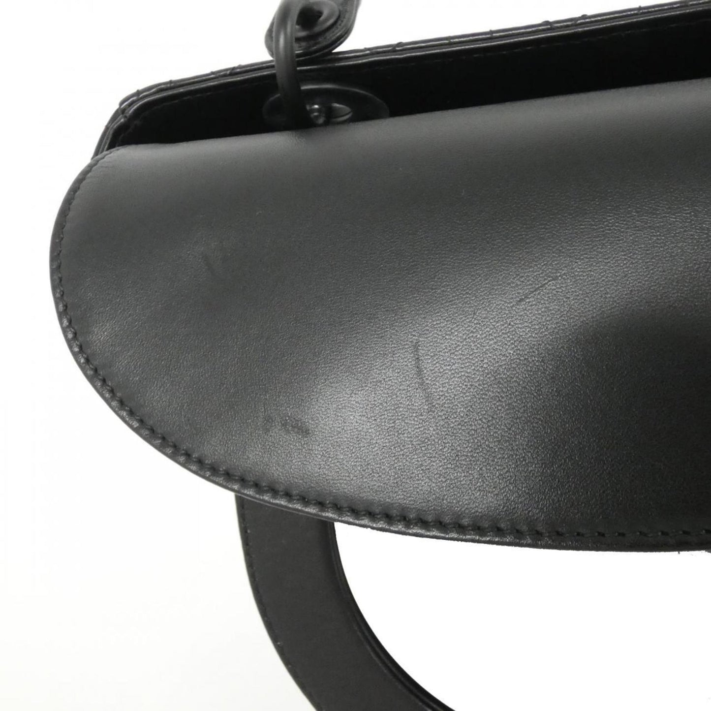 Christian Dior Black Leather Handbag (Pre-Owned)
