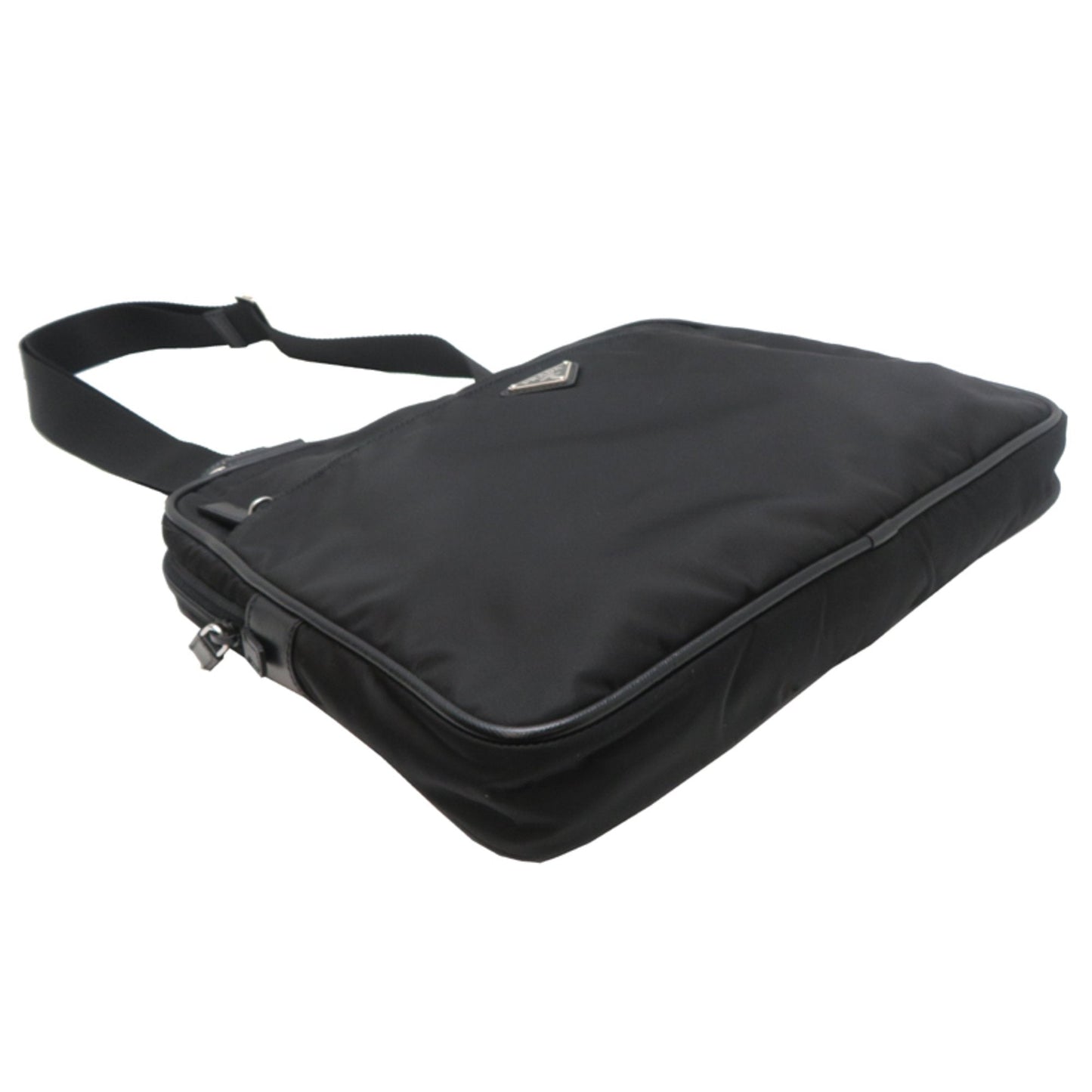 Prada Black Nylon Shoulder Bag (Pre-Owned)
