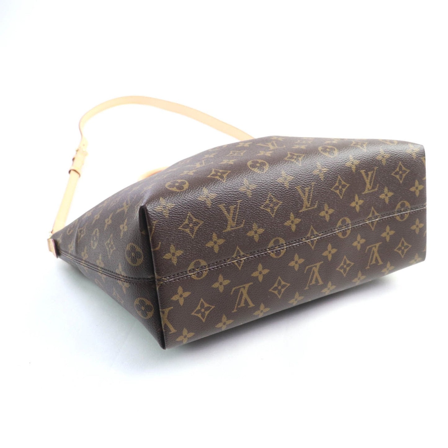 Louis Vuitton Brown Leather Handbag (Pre-Owned)