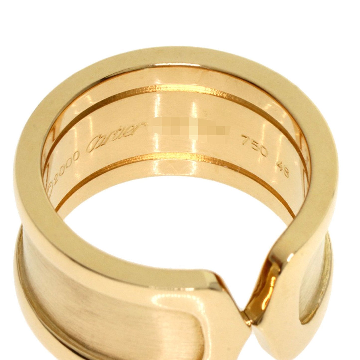 Cartier C2 Yellow Gold Yellow Gold (18K) Band Ring (Pre-Owned)