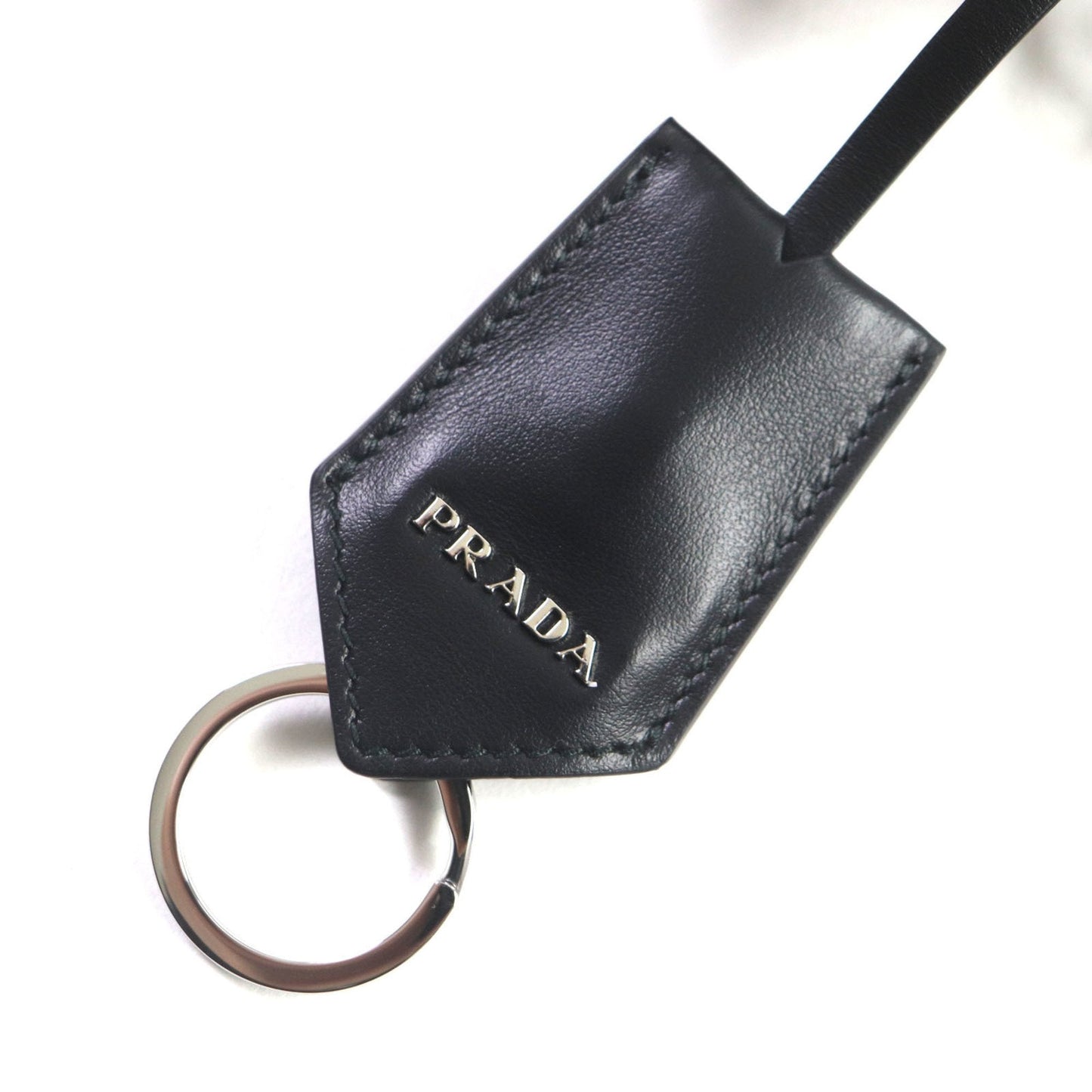 Prada Black Nylon Leather Shoulder Bag (Pre-Owned)