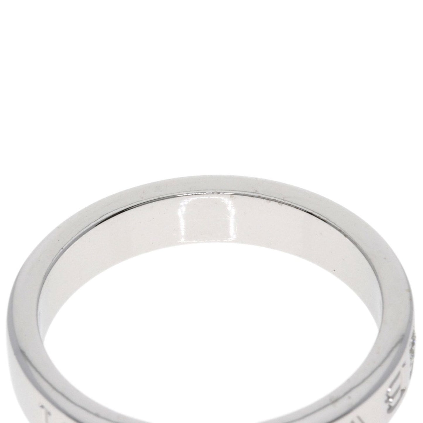 Bvlgari White Gold White Gold (18K) Band Ring (Pre-Owned)