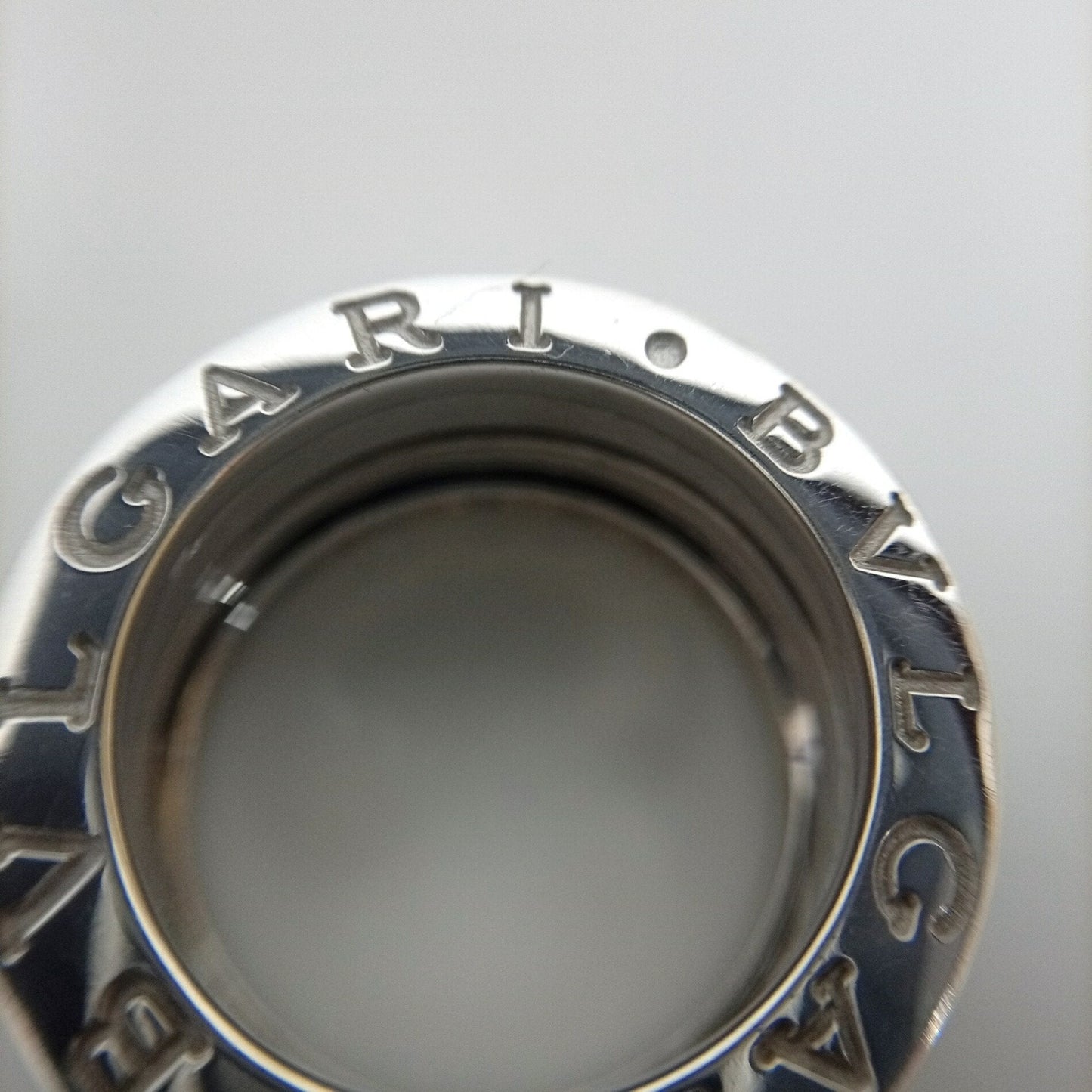 Bvlgari Silver Band Ring (Pre-Owned)