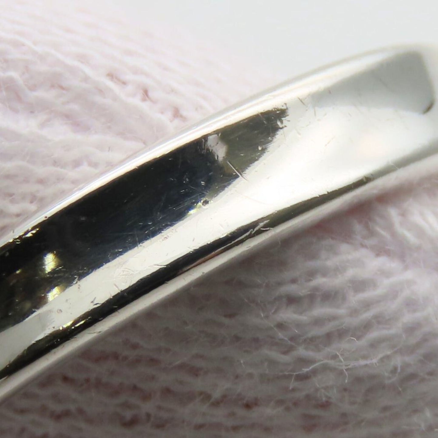 Tiffany Silver Silver 925 Band Ring (Pre-Owned)
