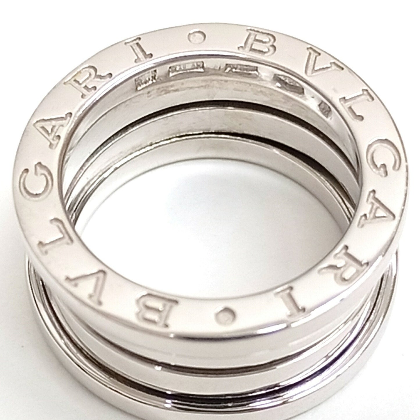 Bvlgari Silver Band Ring (Pre-Owned)