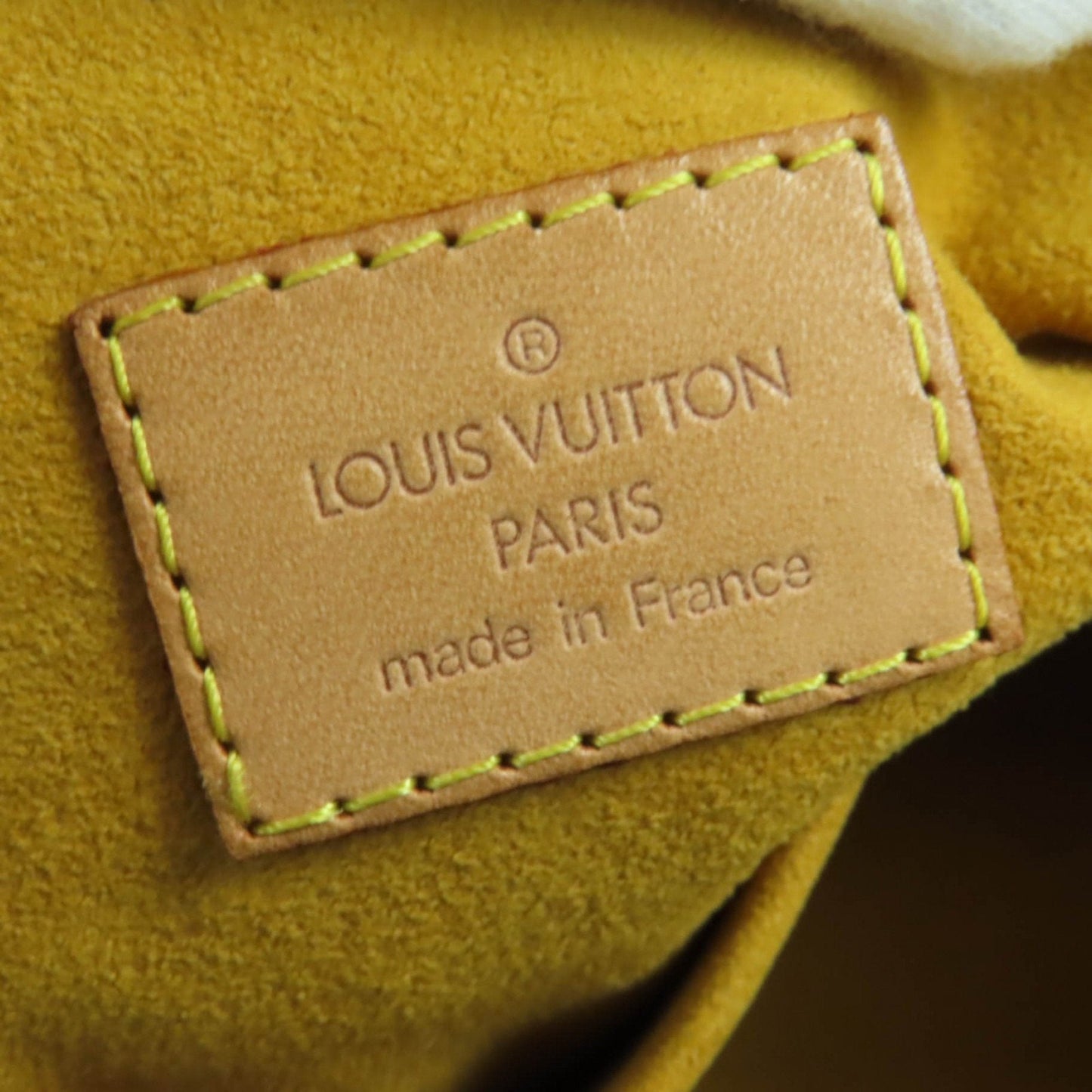 Louis Vuitton Blue Monogram Denim Handbag (Pre-Owned)