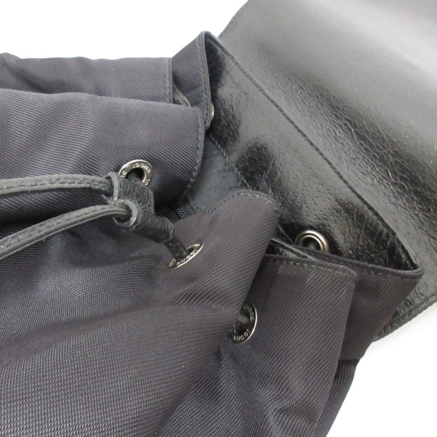 Gucci Black Nylon Backpack (Pre-Owned)