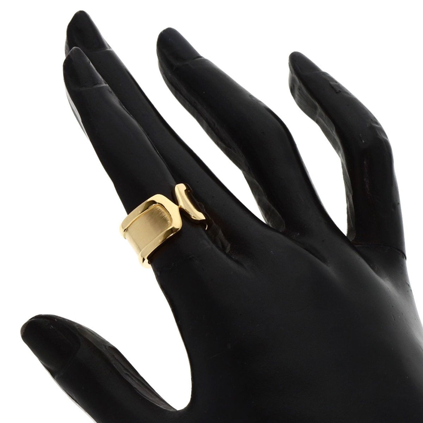 Cartier C2 Yellow Gold Yellow Gold (18K) Band Ring (Pre-Owned)