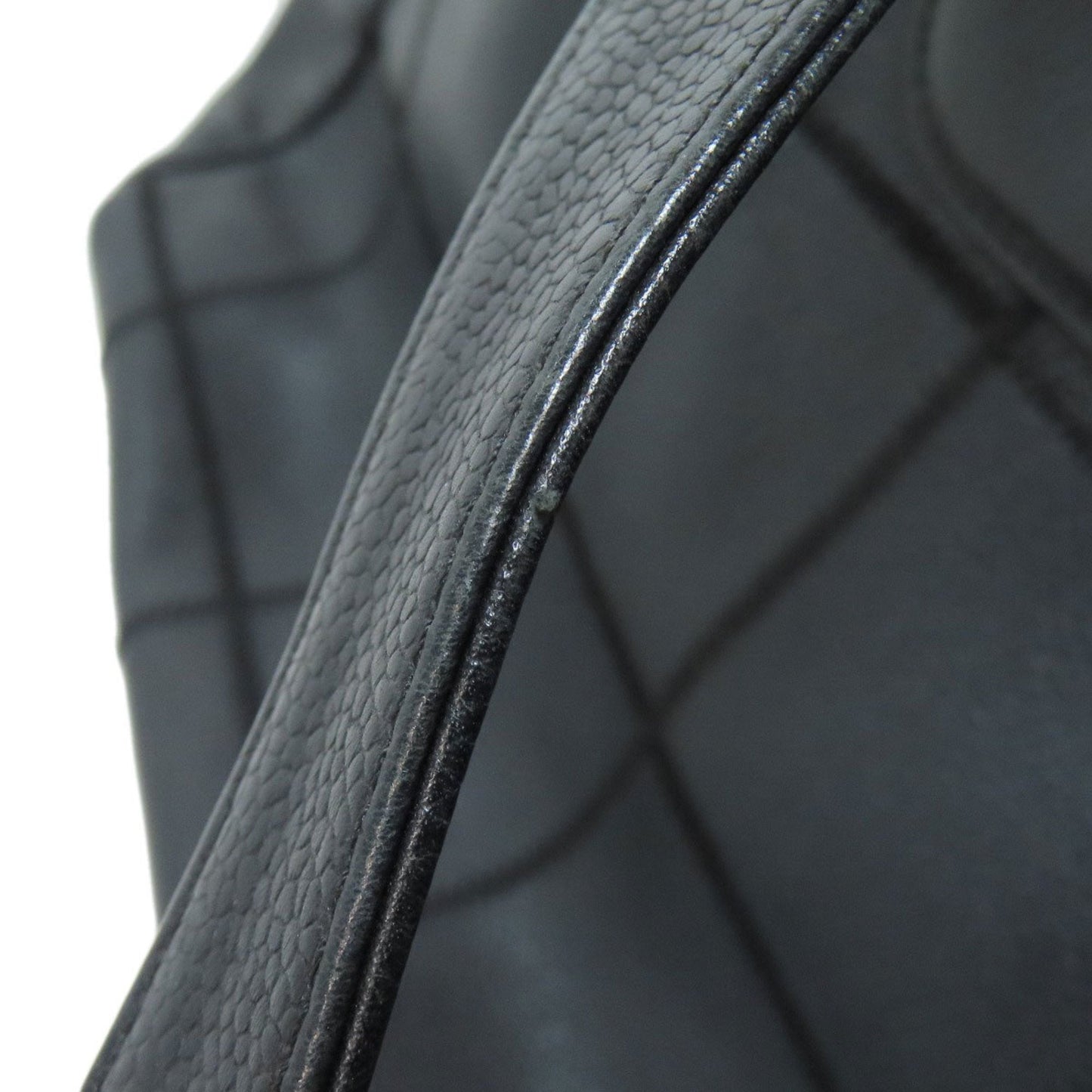 Chanel Black Leather Boston Bag (Pre-Owned)