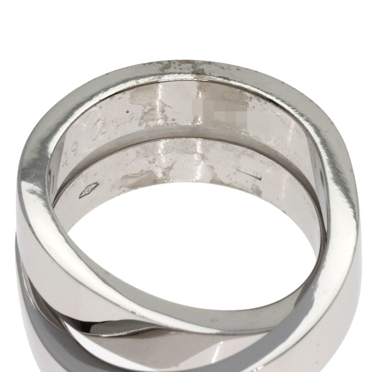 Cartier White Gold White Gold (18K) Band Ring (Pre-Owned)