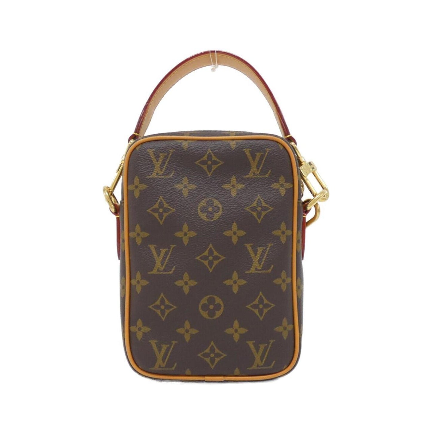Louis Vuitton Marron Coated Canvas Handbag (Pre-Owned)