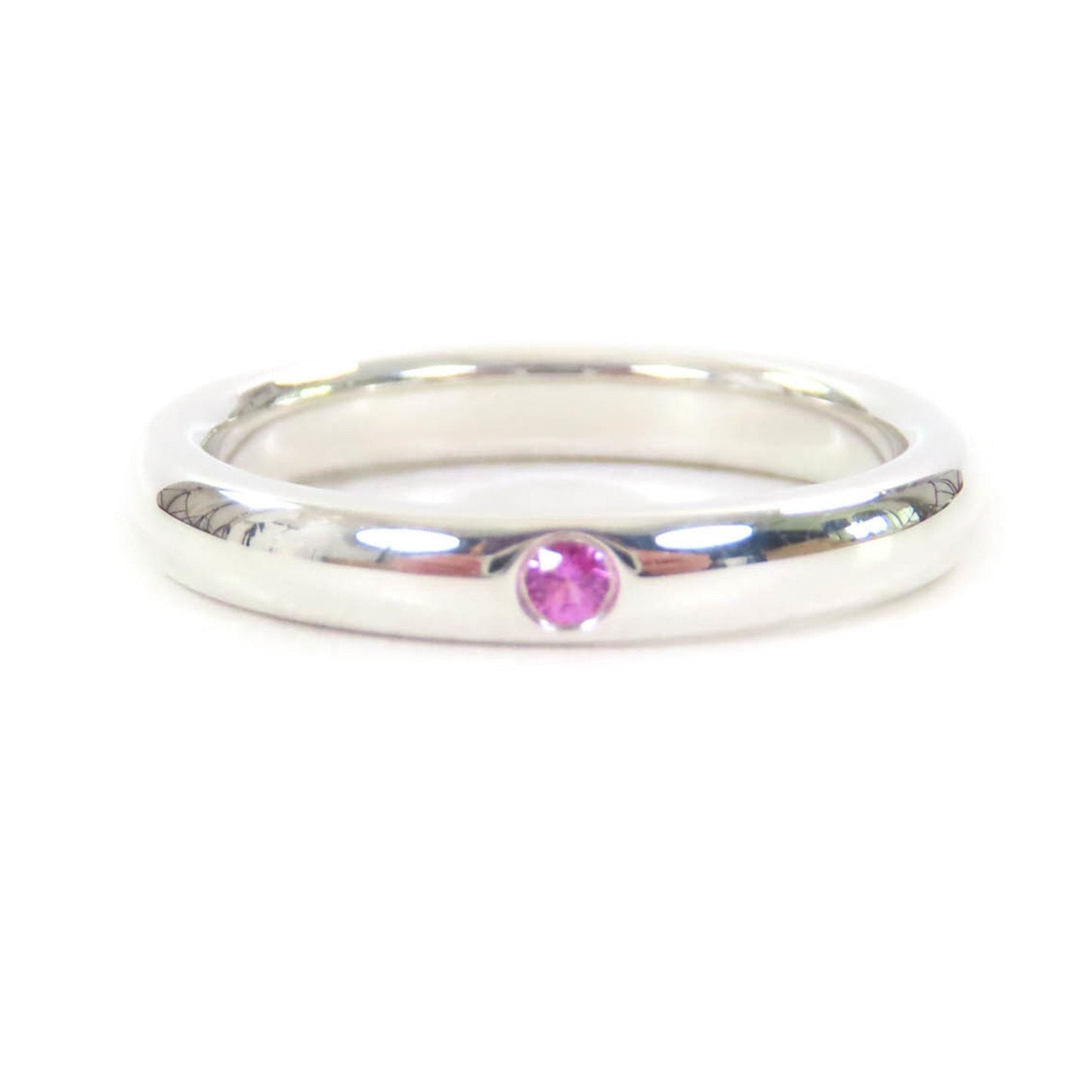 Tiffany Silver Silver 925 Band Ring (Pre-Owned)