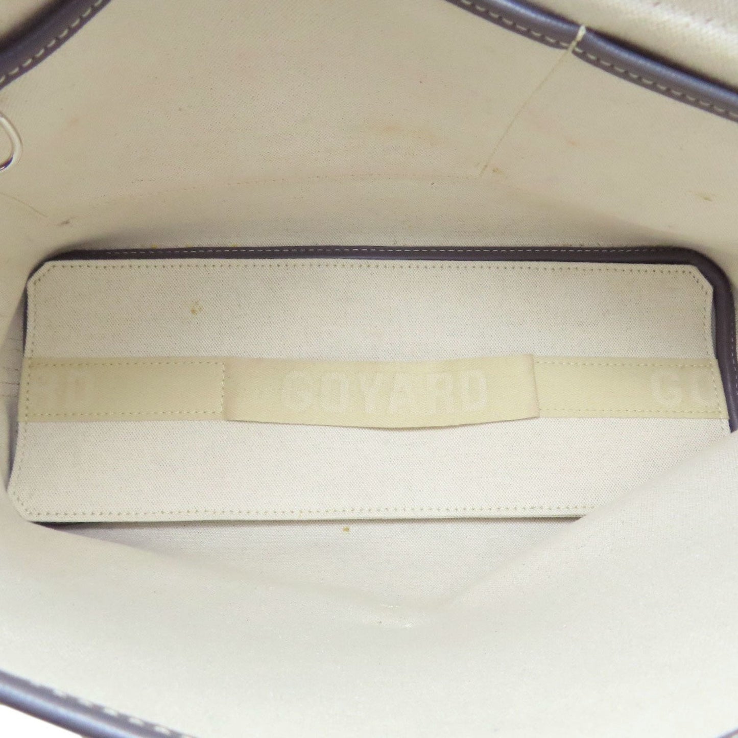 Goyard Gray Coated Canvas Shoulder Bag (Pre-Owned)