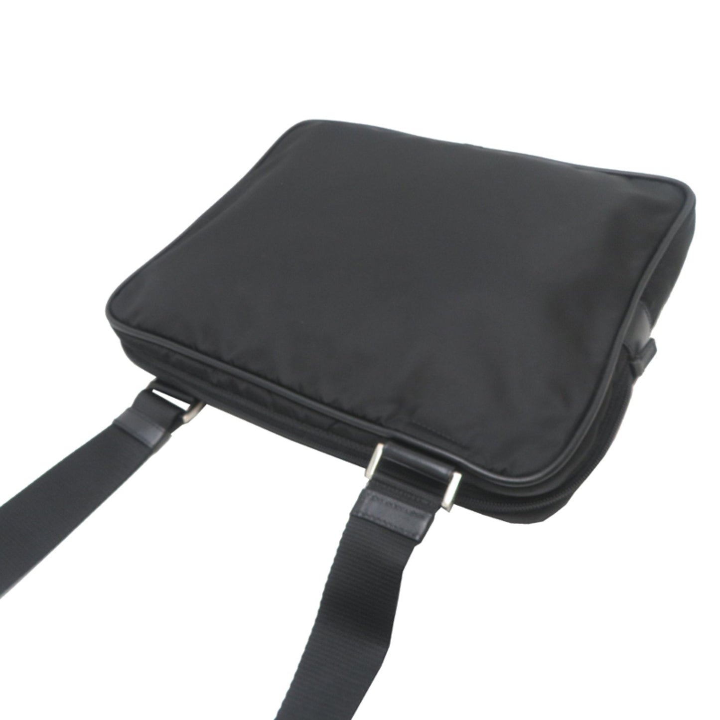 Prada Black Nylon Shoulder Bag (Pre-Owned)