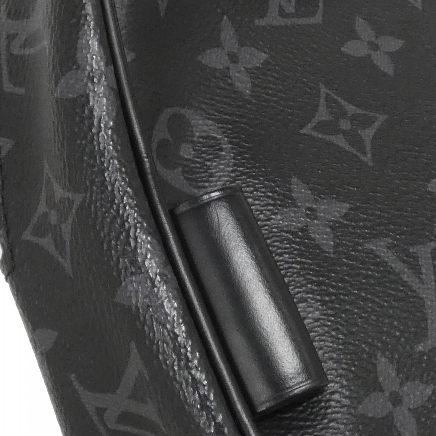 Louis Vuitton Black Coated Canvas Shoulder Bag (Pre-Owned)