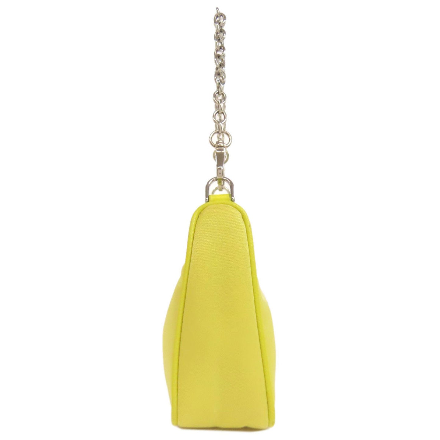Prada Yellow Nylon Handbag (Pre-Owned)