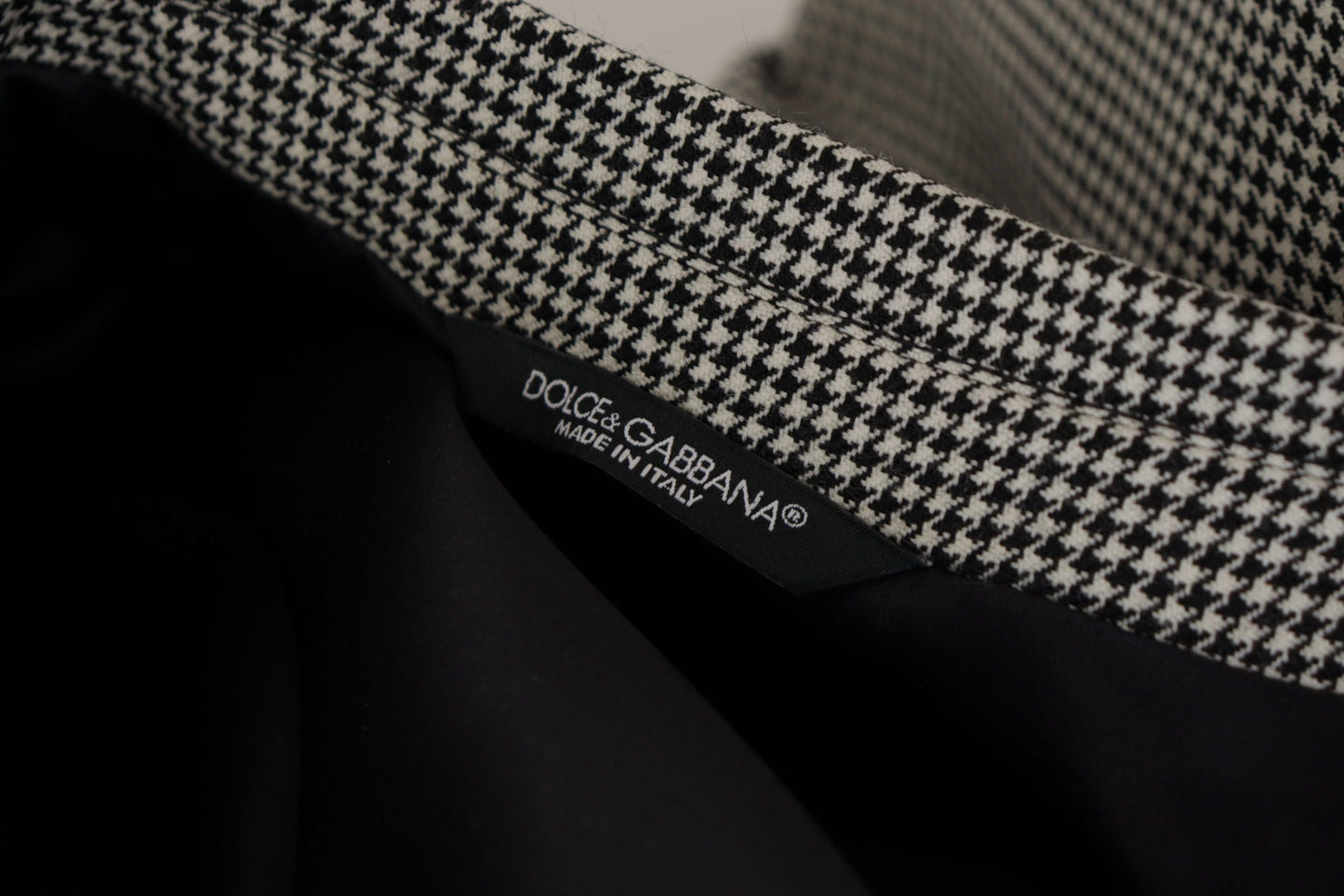 Dolce & Gabbana Gray Checkered Single Breasted Jacket Men's Blazer