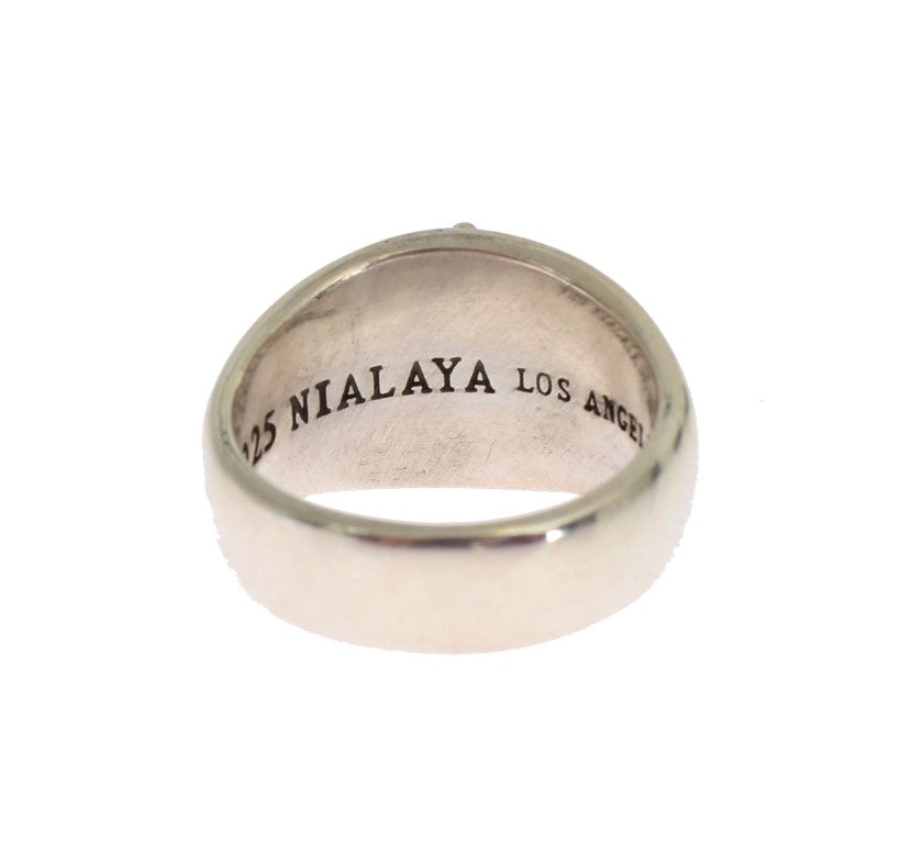 Nialaya Silver Crest 925 Men's Sterling