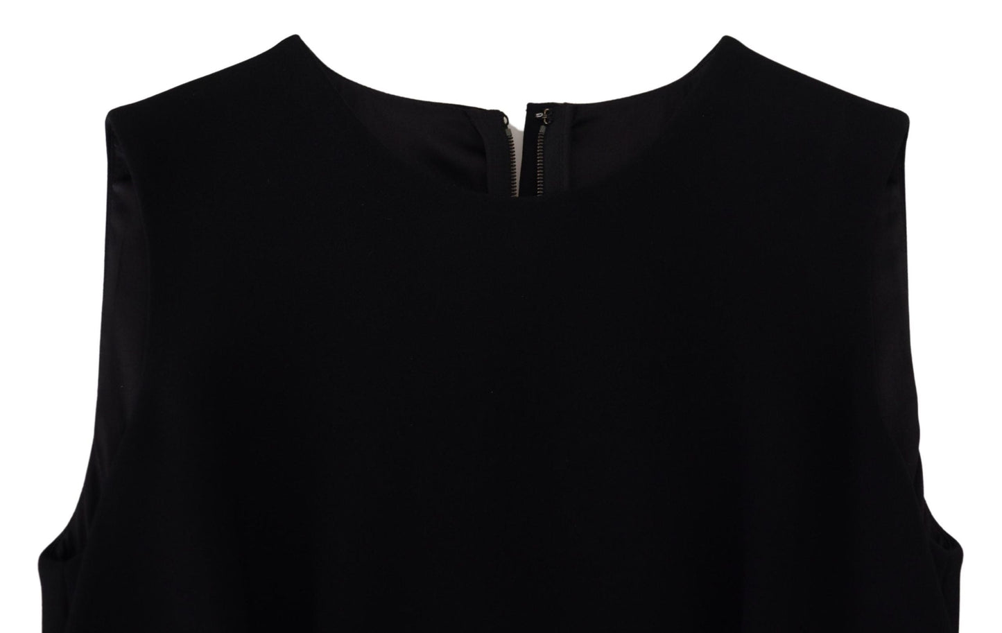 Dolce & Gabbana Black Women's Sheath Flare Viscose Women's Dress