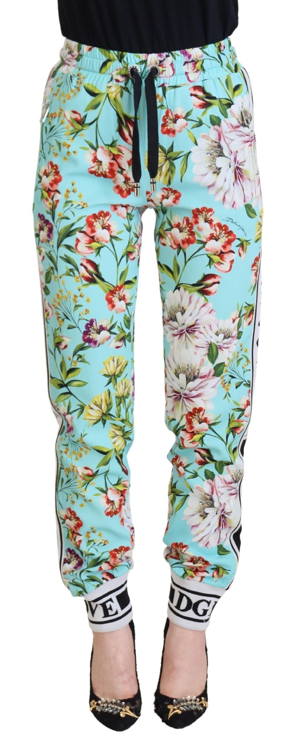 Dolce & Gabbana Multicolor Floral SweatWomen's Women's Pants
