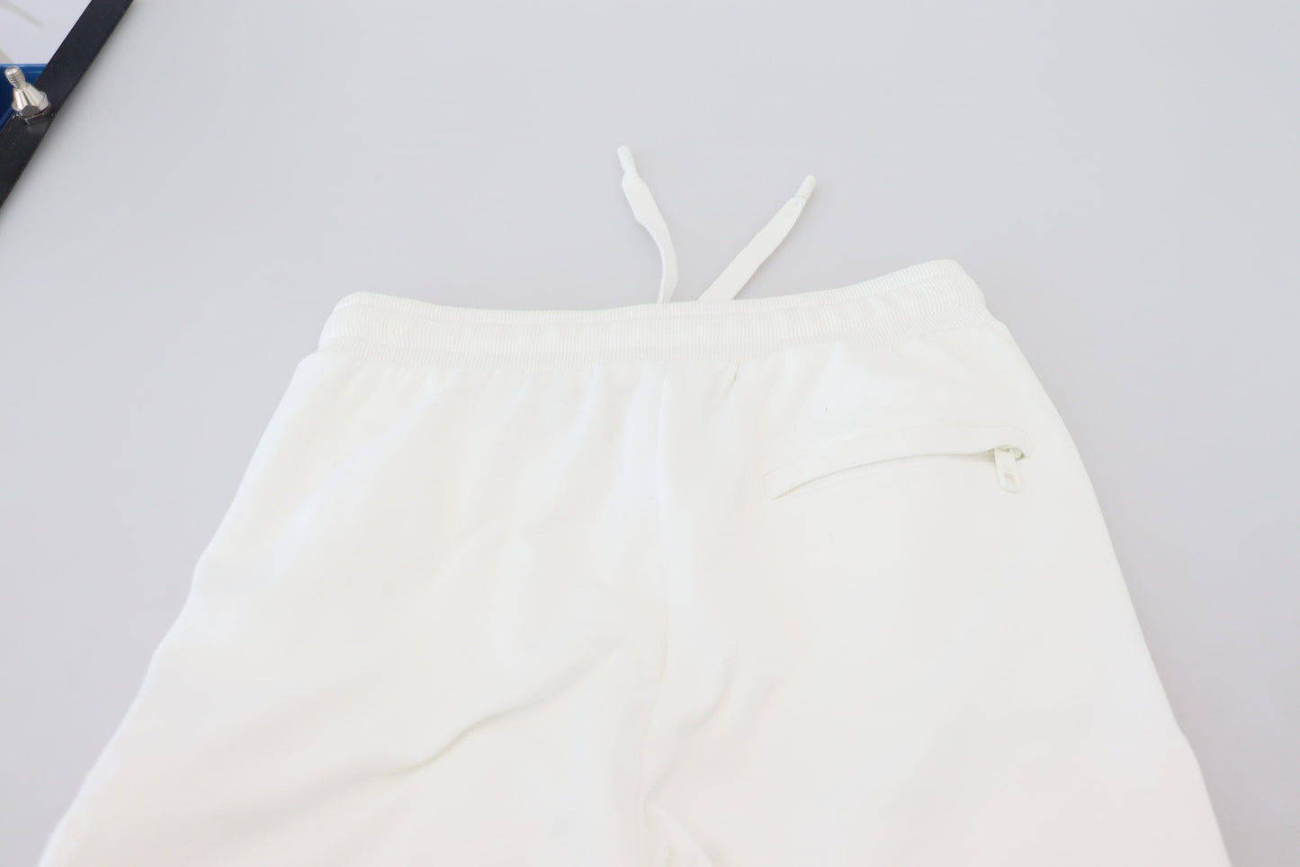 Dolce & Gabbana White Cotton Women SweatWomen's Trouser Women's Pants (Pre-Owned)