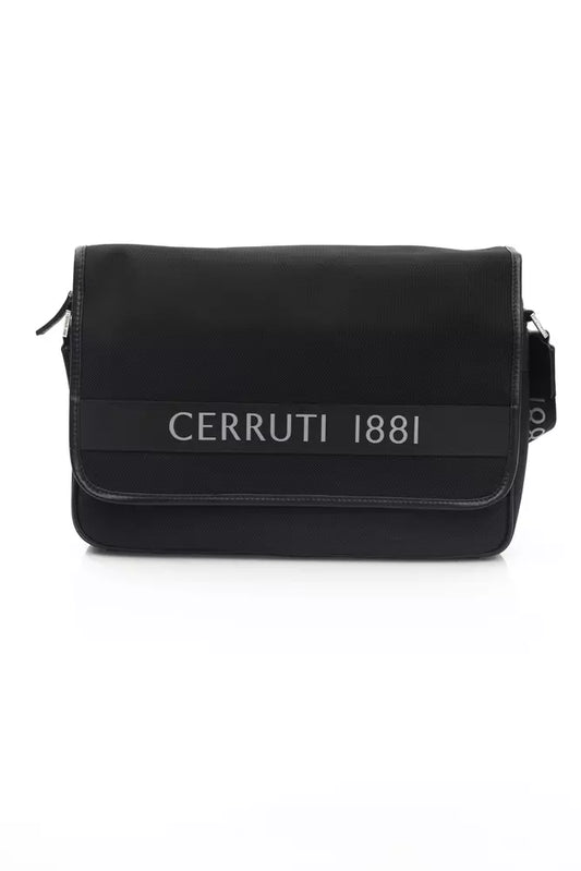 Cerruti 1881 Black Nylon Women Crossbody Men's Bag