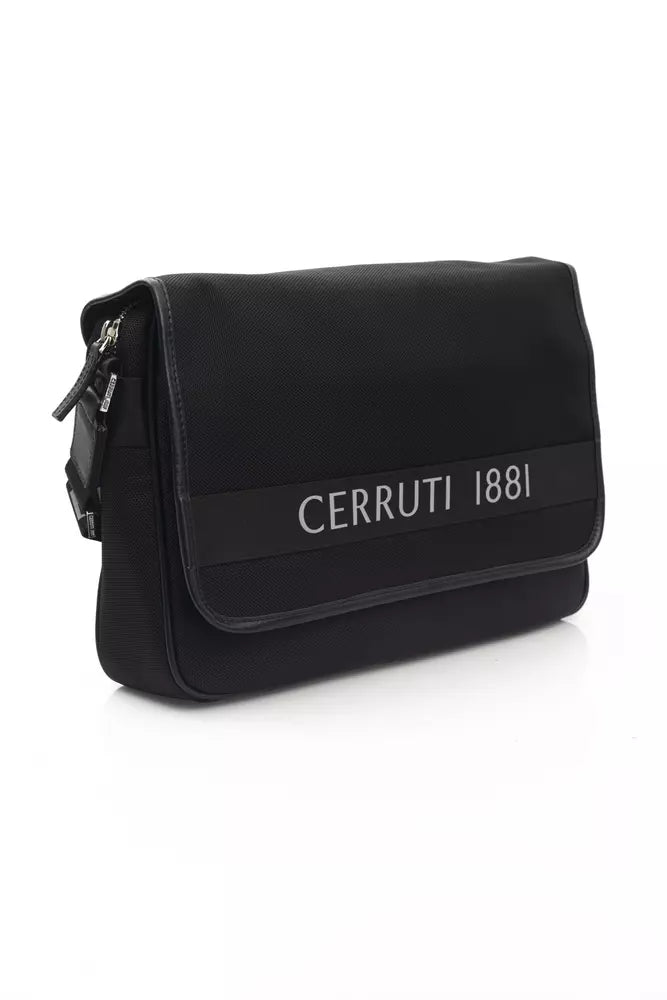Cerruti 1881 Black Nylon Women Crossbody Men's Bag