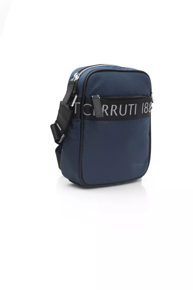Cerruti 1881 Blue Nylon Women Crossbody Men's Bag