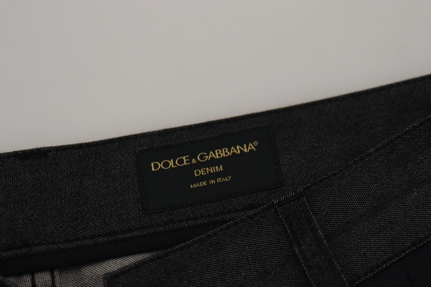 Dolce & Gabbana Black Silk Bandana Print Men's Pants