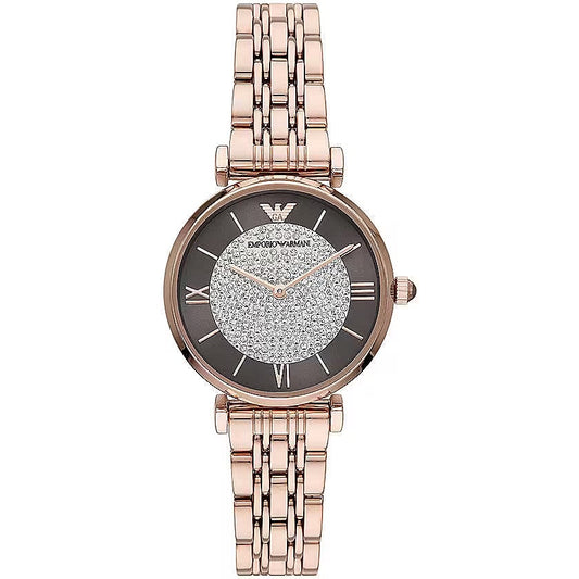 Emporio Armani Bronze Steel Quartz Women's Watch
