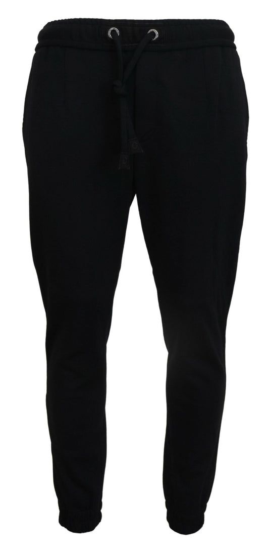 Dolce & Gabbana Black Mens Sport Wool SweatMen's Men's Pants