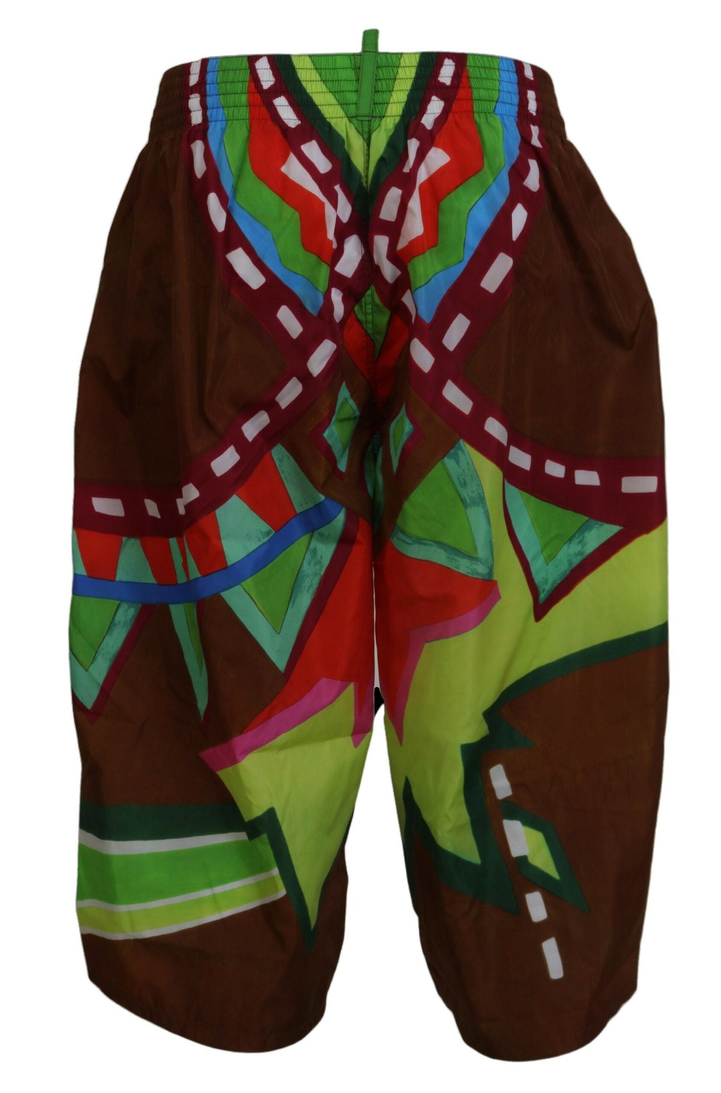 Dsquared�� Multicolor Printed Men Beachwear Shorts Men's Swimwear