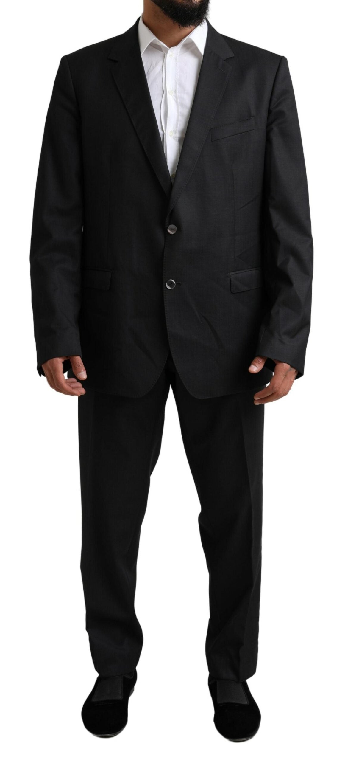 Dolce & Gabbana Black MARTINI Single Breasted 2 Piece Men's Suit