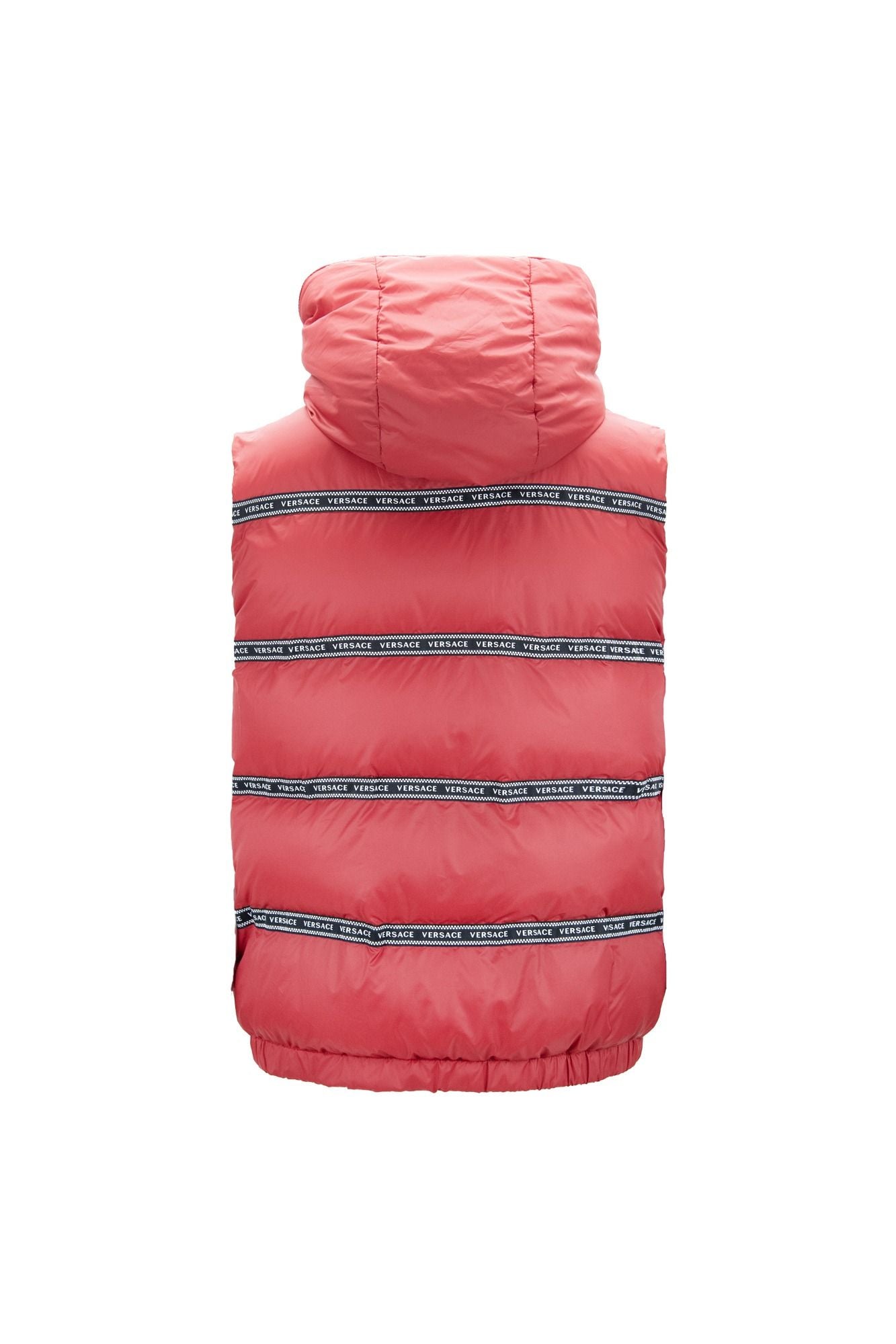 Versace Red Polyester Men's Vest