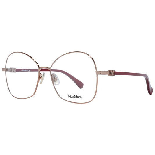 Max Mara Bronze Metal & Plastic Glasses Women's (Frames)
