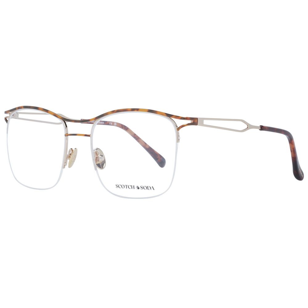 Scotch & Soda Brown Stainless Steel Glasses Men's (Frames)