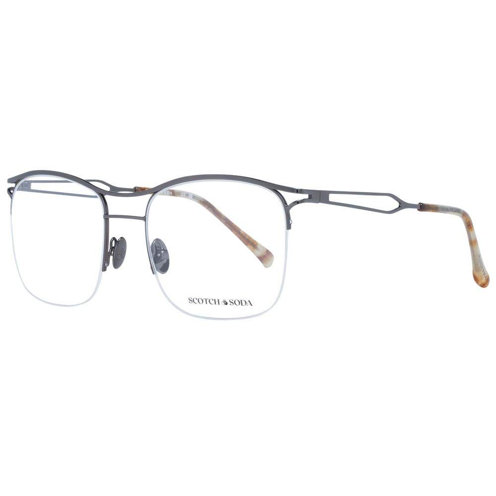 Scotch & Soda Gray Metal Glasses Men's (Frames)