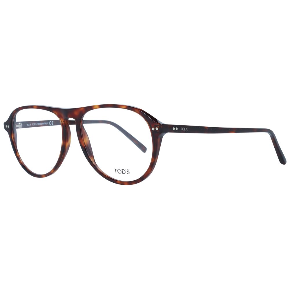 Tod's Brown Plastic Glasses Men's (Frames)