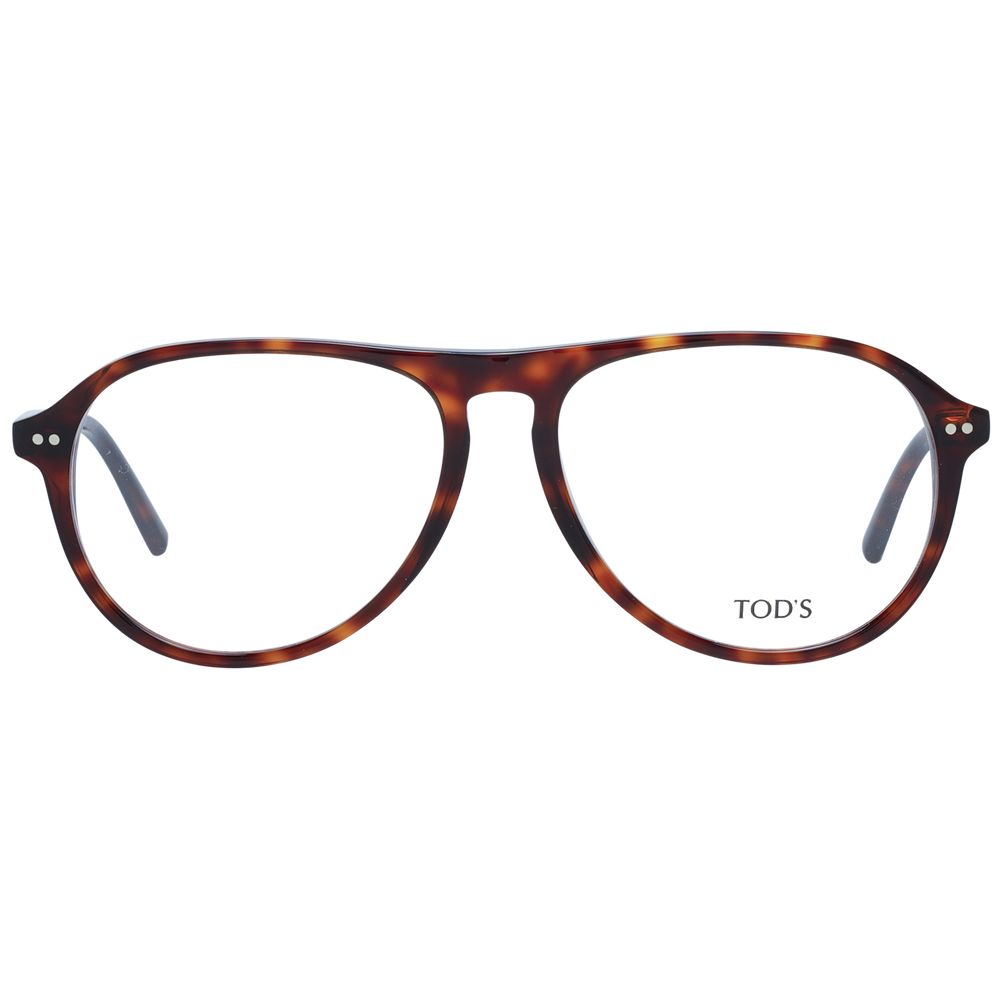 Tod's Brown Plastic Glasses Men's (Frames)