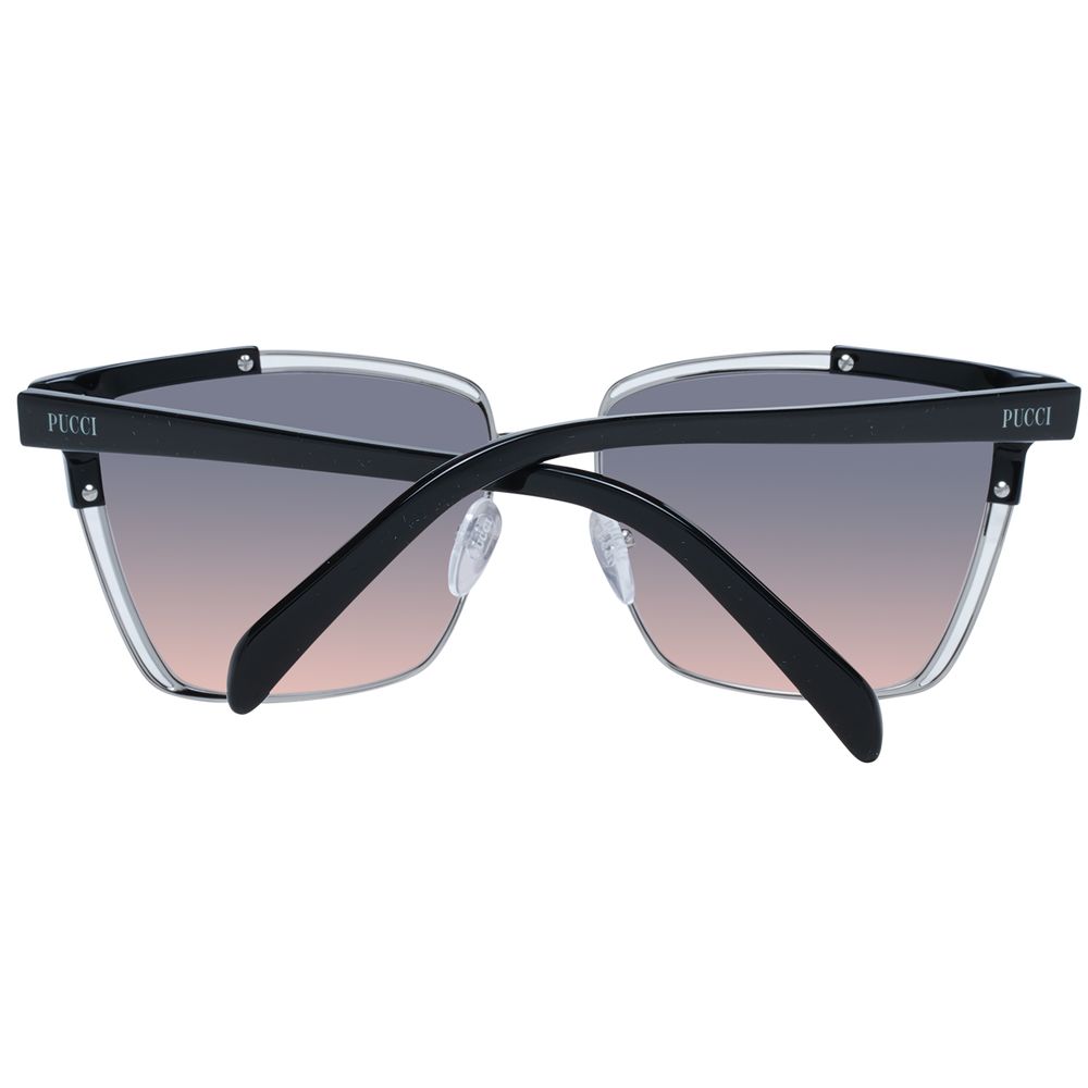 Emilio Pucci Multicolor Acetate & Metal Women's Sunglasses