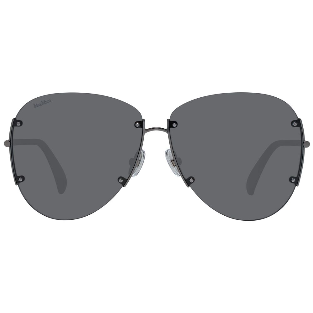 Max Mara Gray Metal Women's Sunglasses