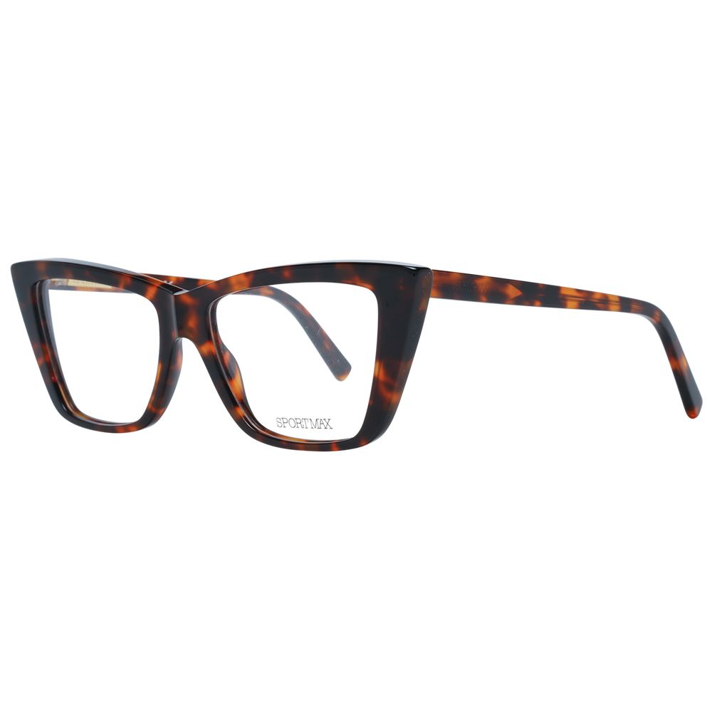 Sportmax Brown Acetate Glasses Women's (Frames)