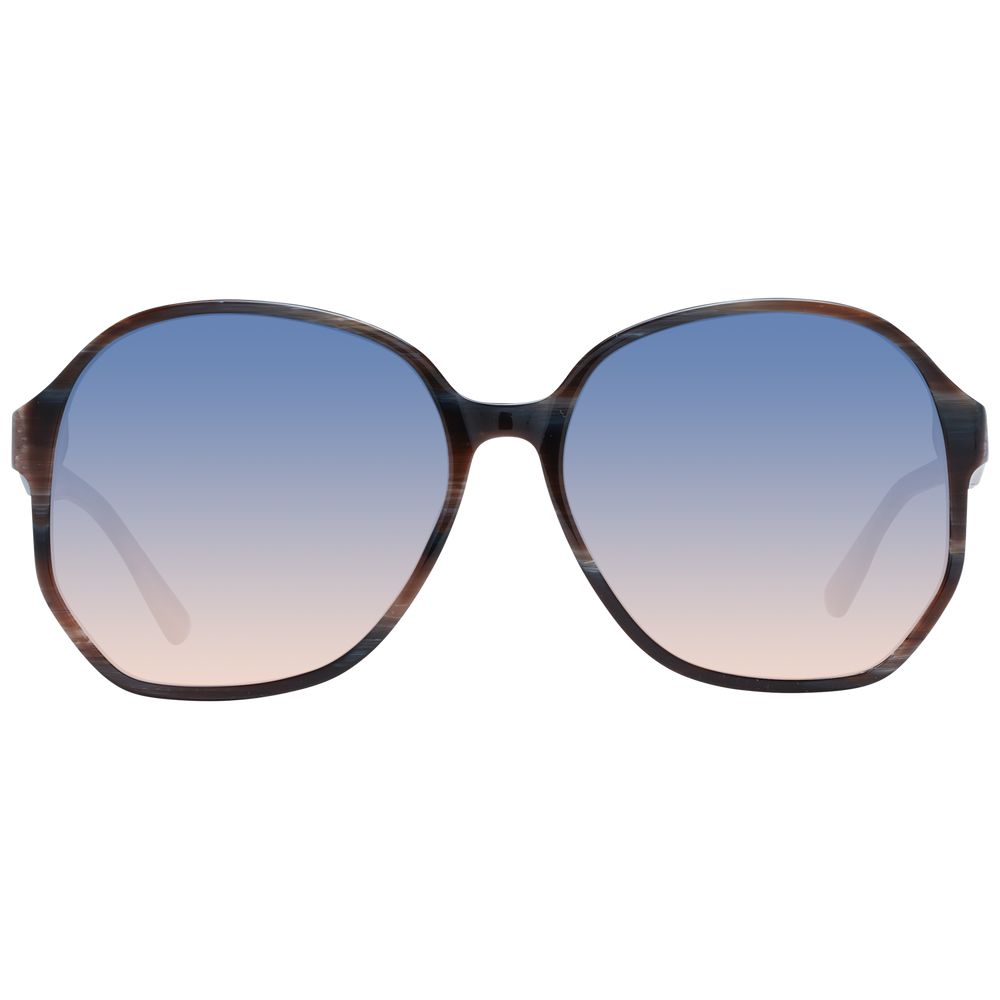 Scotch & Soda Brown Acetate Women's Sunglasses