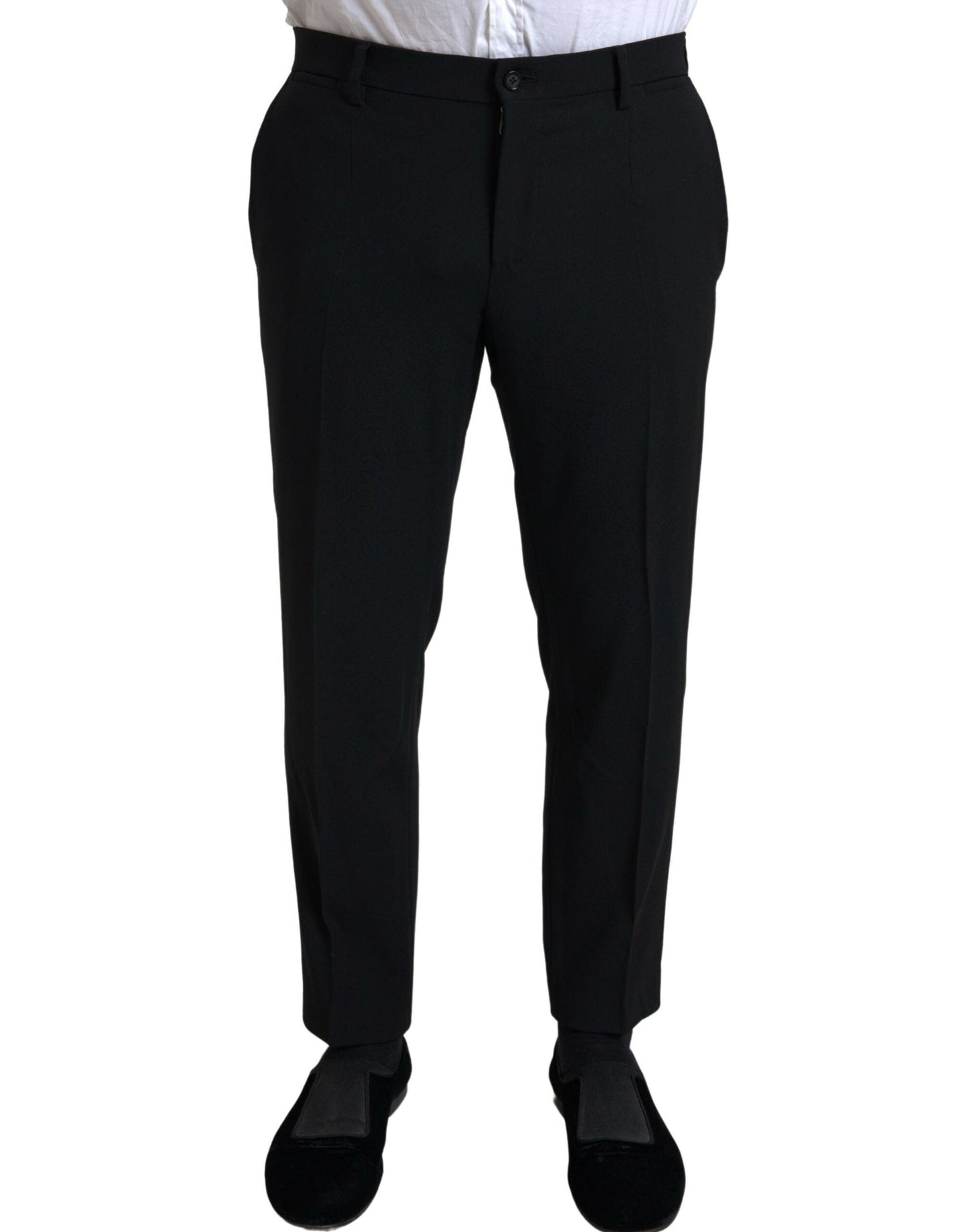 Dolce & Gabbana Black 2 Piece Double Breasted SICILIA Men's Suit