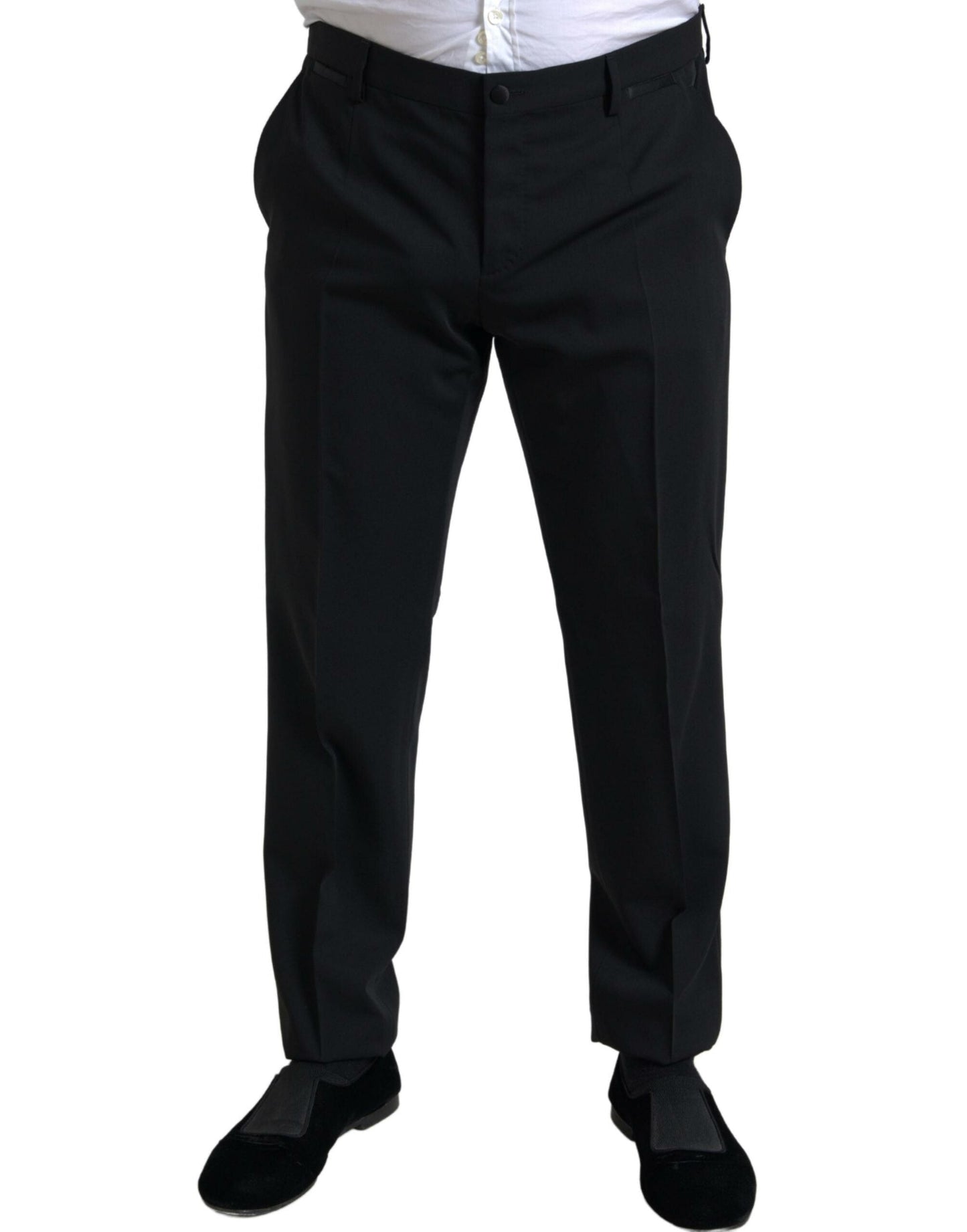 Dolce & Gabbana Black 2 Piece Single Breasted MARTINI Men's Suit