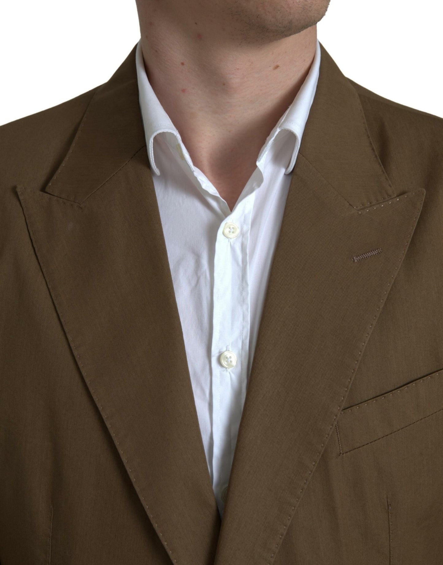 Dolce & Gabbana Brown 2 Piece Single Breasted TAORMINA Men's Suit