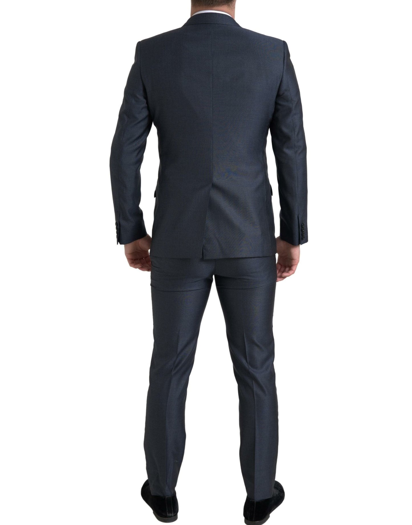 Dolce & Gabbana Blue 2 Piece Double Breasted MARTINI Men's Suit