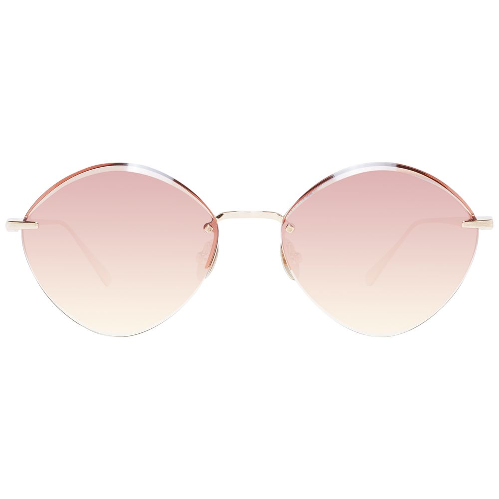 Scotch & Soda Gold Stainless Steel Women's Sunglasses