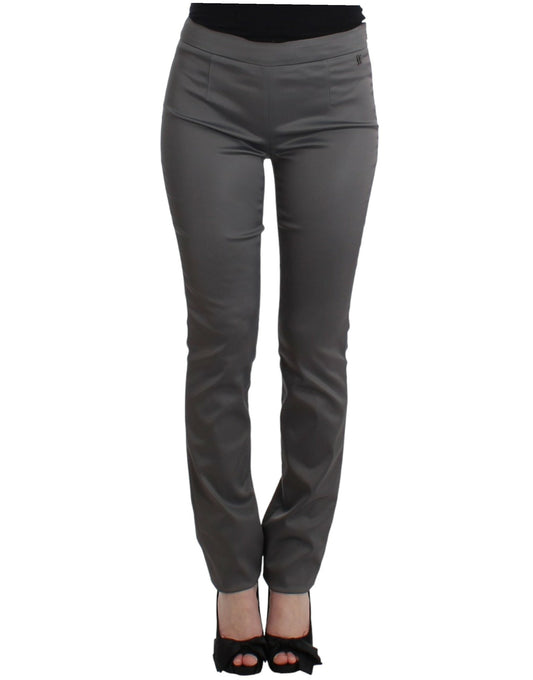 John Galliano Gray slim fit Women's pants