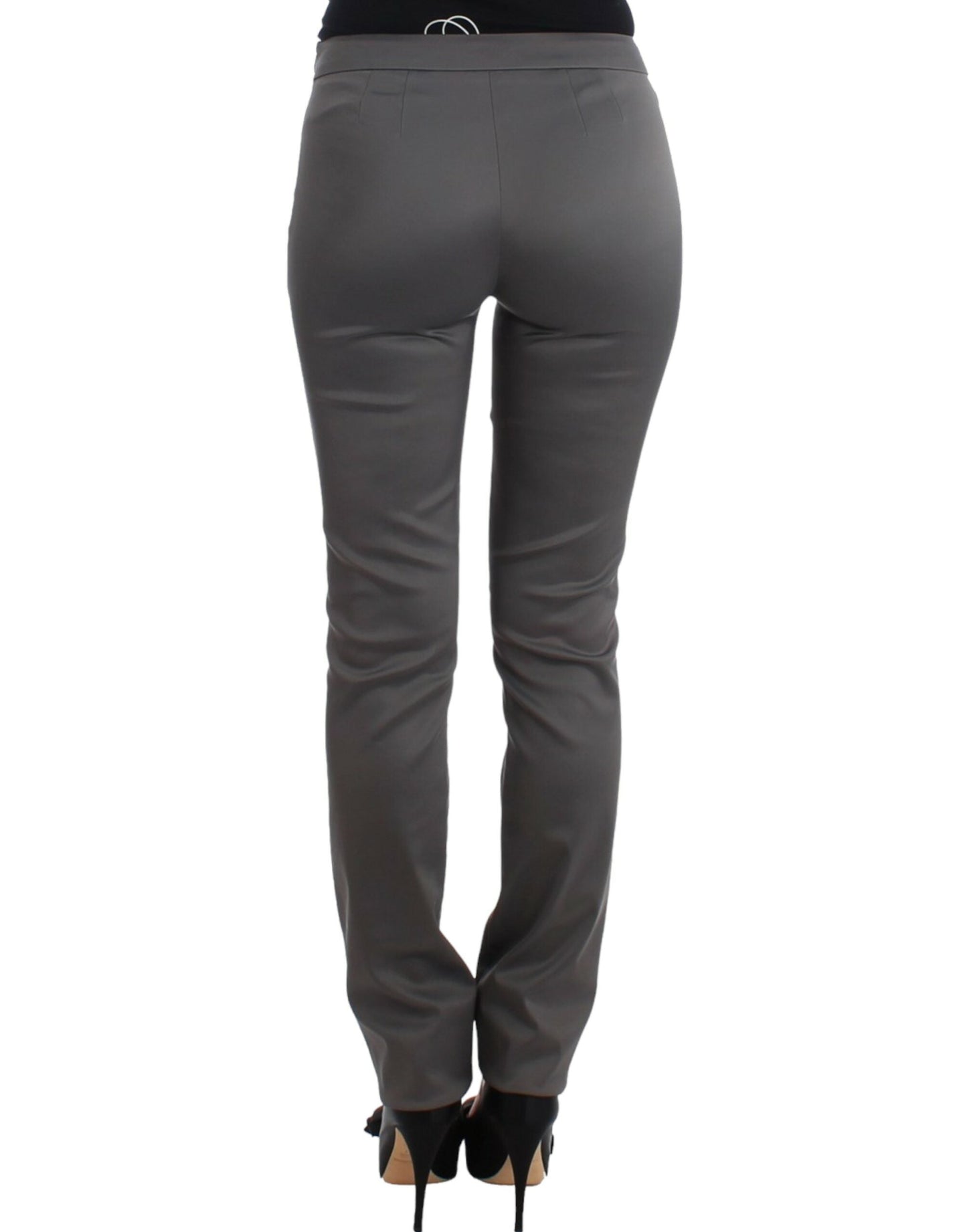 John Galliano Gray slim fit Women's pants